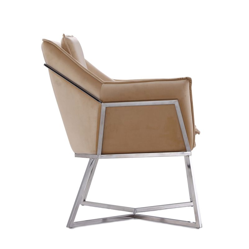 Origami Accent Armchair - Blue