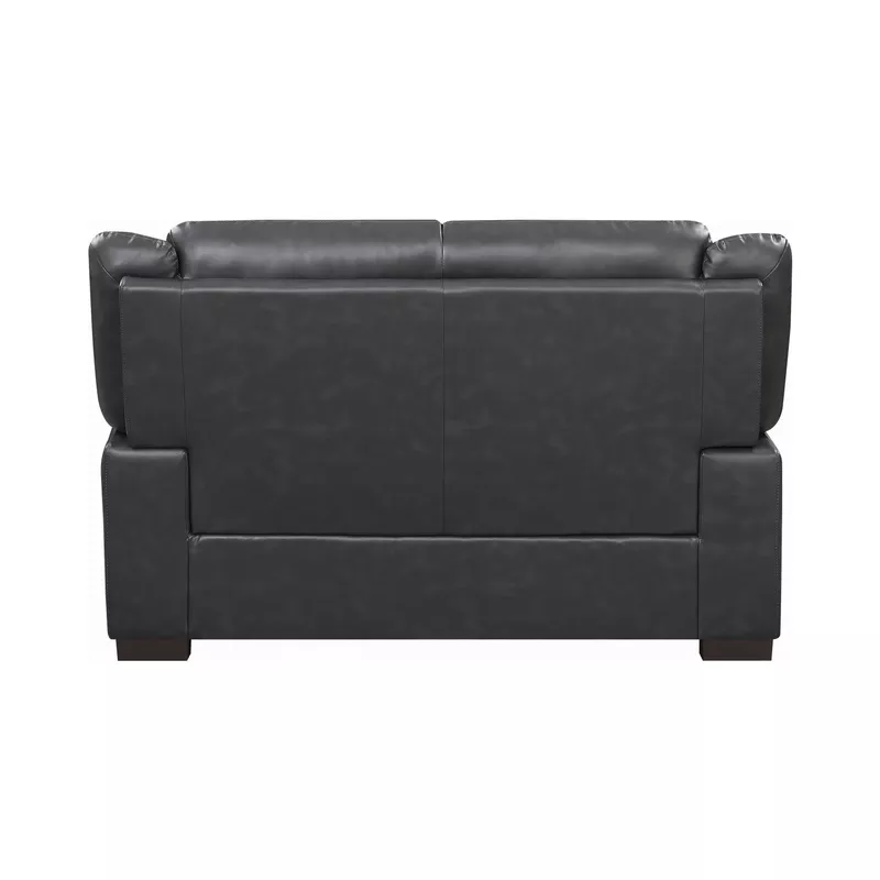 Arabella Pillow Top Upholstered Loveseat Grey