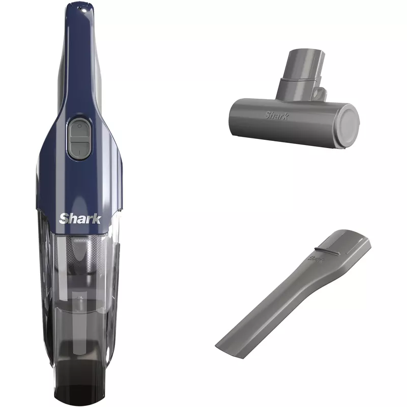 Shark - Cyclone PET Handheld Vacuum with HyperVelocity Suction, PetExtract Hair Tool - Navy Blue