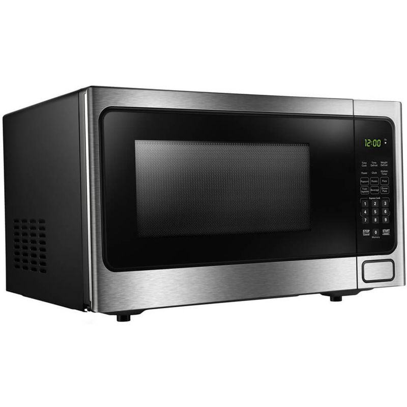 Danby DDMW1125BBS 1.1 Cu.Ft. Stainless Countertop Microwave