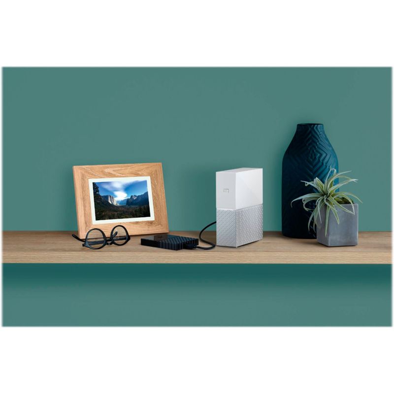 Alt View Zoom 21. WD - My Cloud Home 4TB Personal Cloud - White