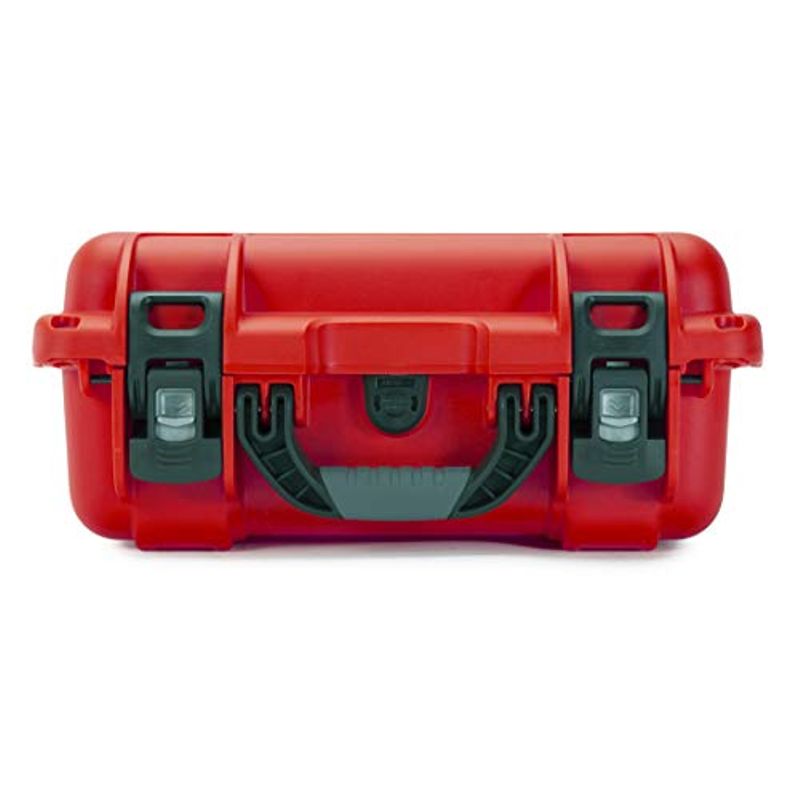 Nanuk 915 Waterproof First Aid Prepper Survival Gear Dust and Impact Resistant Case - Empty - Red, 915-FSA9