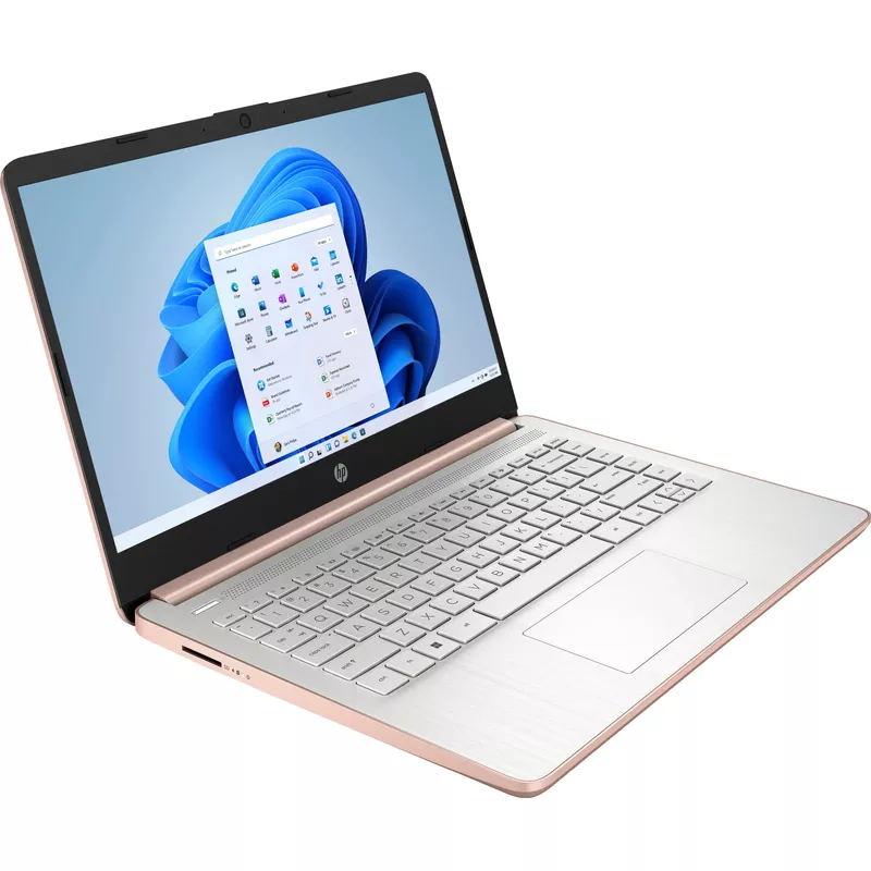 HP - 14" Laptop - Intel Celeron - 4GB Memory - 64GB eMMC - Rose Gold