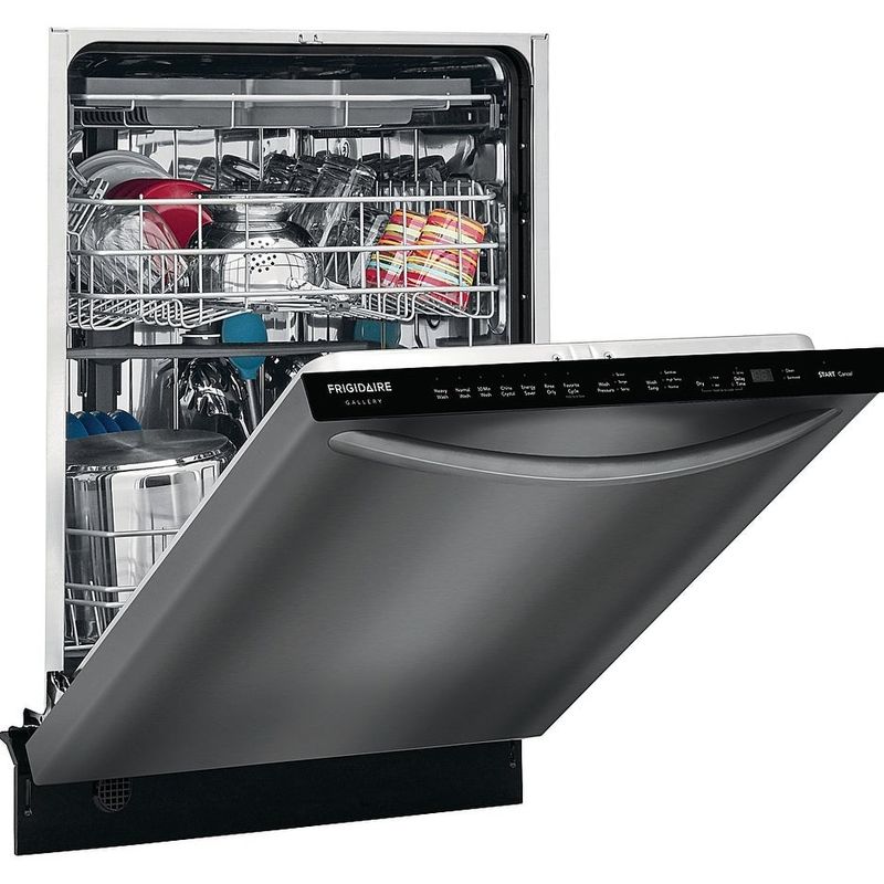 Frigidaire FGID2479SD 24 inch Built-In Dishwasher with EvenDry System -  Black Stainless Steel - Black Stainless Steel