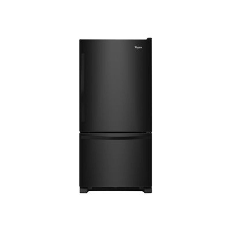 Whirlpool Black Bottom-Freezer Refrigerator