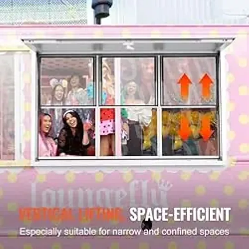 Rent to own VEVOR Shed Windows 60"x36", with Vertical Lifting Small