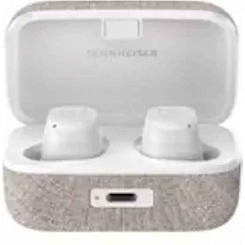 Sennheiser - Momentum 3 True Wireless Noise Cancelling In-Ear Headphones - White