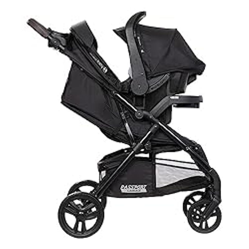 Baby Trend Passport Carriage Travel System DLX (with Ez-Lift Plus), Uptown Black