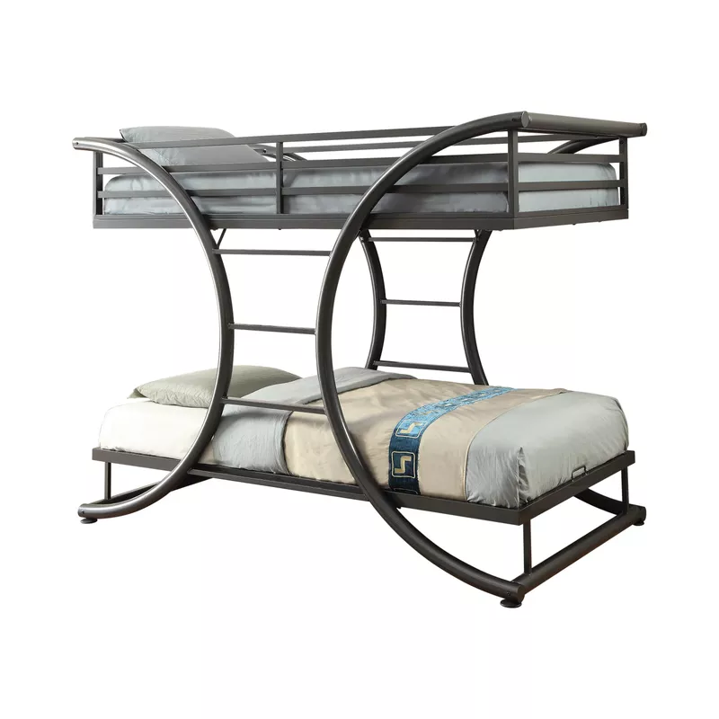 Stephan Twin over Twin Bunk Bed Gunmetal