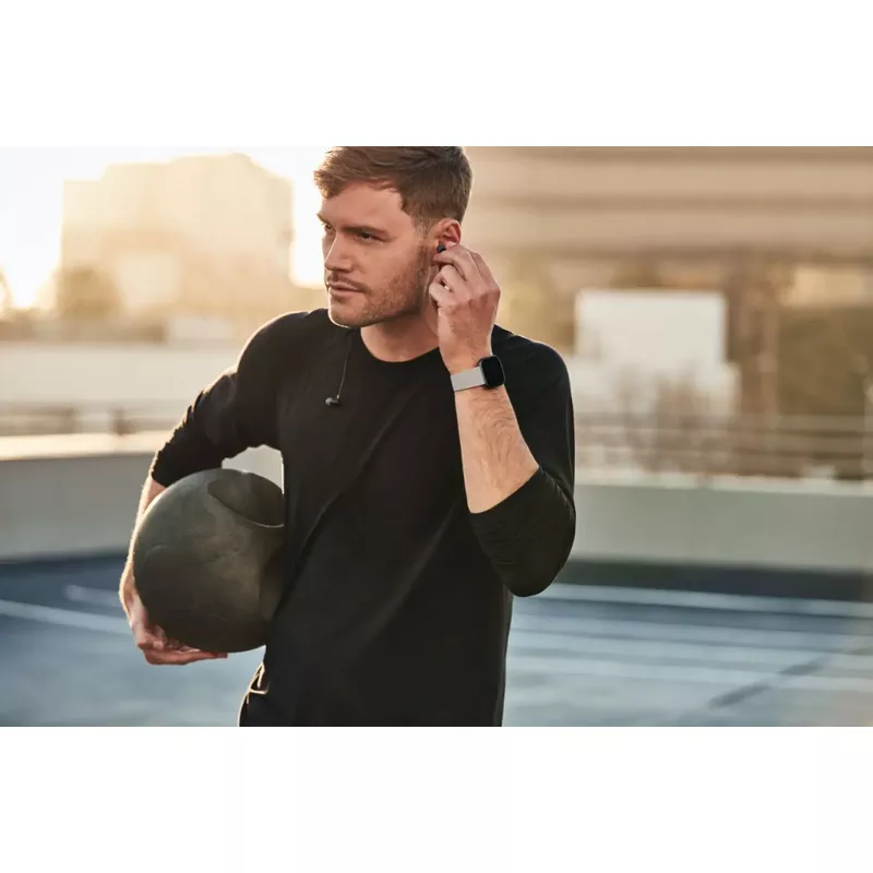 Fitbit - Versa 2 Health & Fitness Smartwatch - Mist Gray