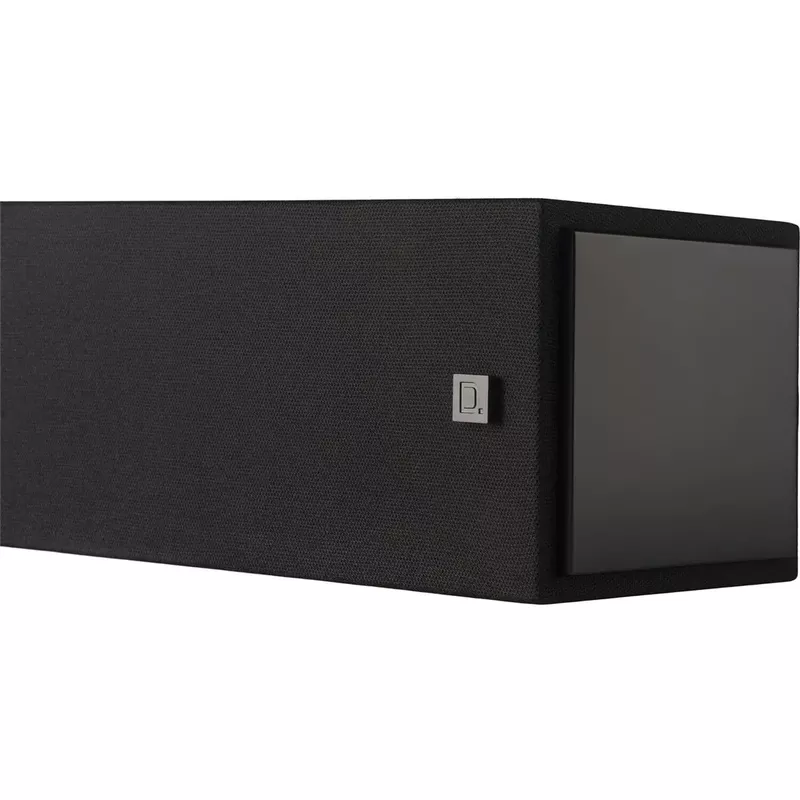 Definitive Technology Dymension Series DM20 2-Way Slim Center Channel Speaker, Black