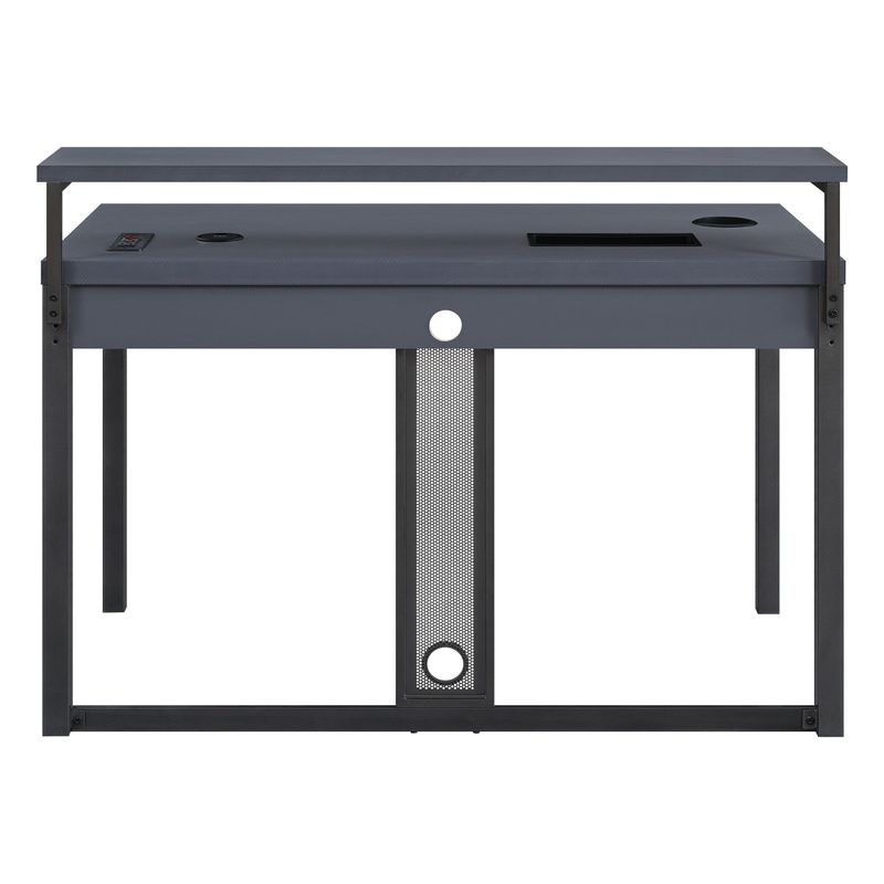 Loadout 48" Gaming Desk - Metal Finish - Black