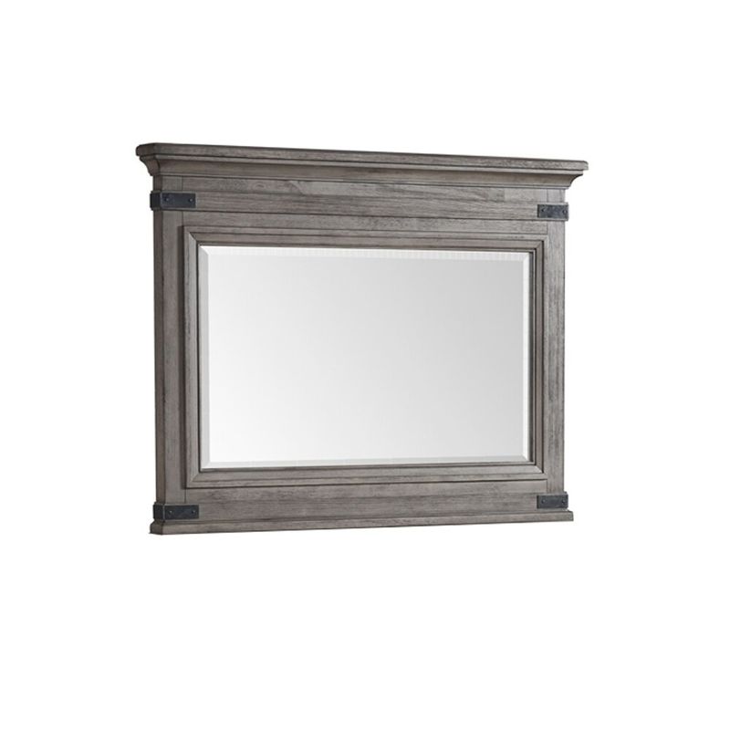 Forge Brushed Steel Chesser Mirror
