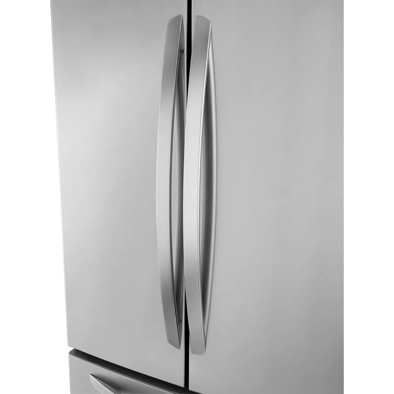 LG - 25.1 Cu. Ft. French Door Refrigerator with Ice Maker - Stainless Steel