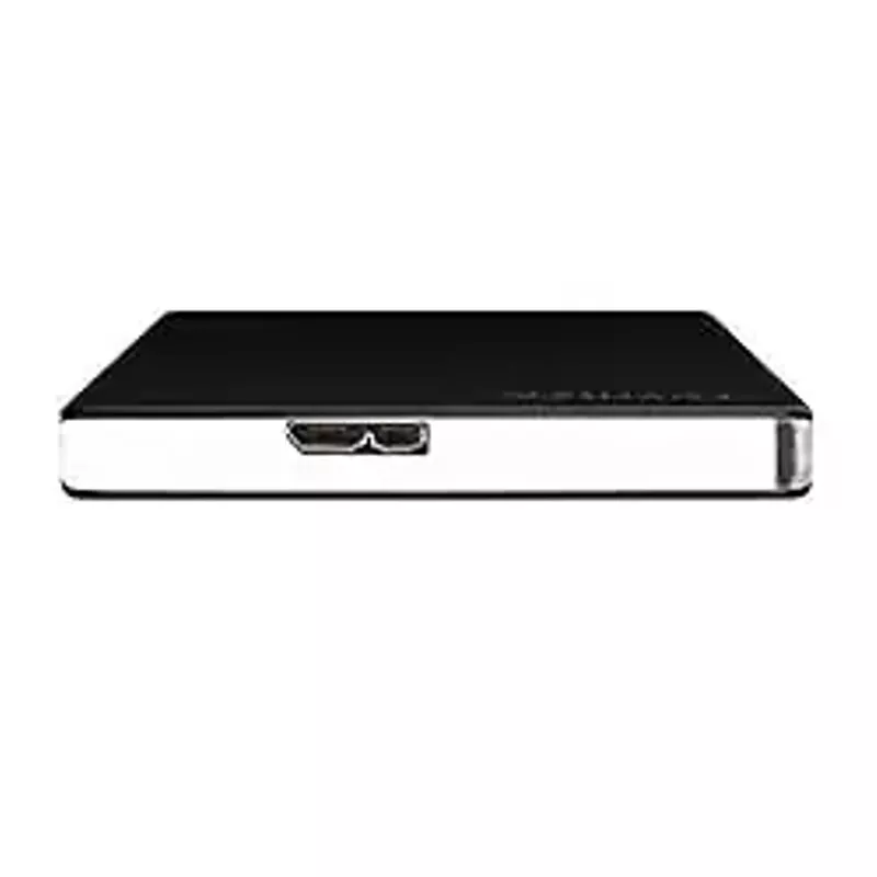 Toshiba Canvio Slim 1TB Portable External Hard Drive USB 3.0, Black - HDTD310XK3DA