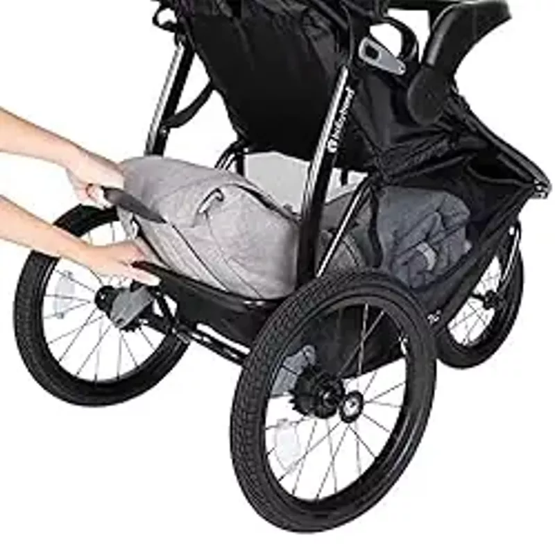 Baby Trend Expedition Race Tec Plus Jogger, Ultra Black