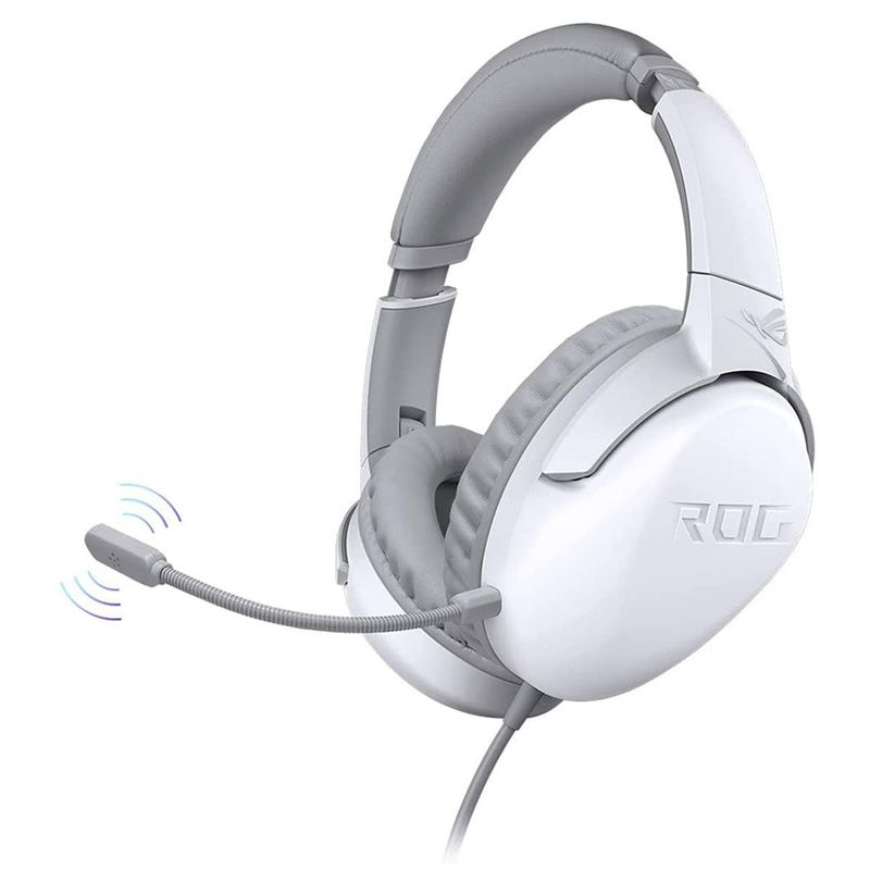 ASUS ROG Strix Go Core Moonlight White Gaming Headset with Detachable Microphone