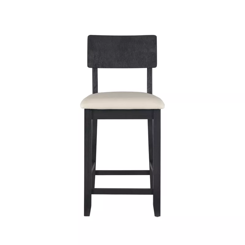 Lawlynn Counter Stool Dark Charcoal