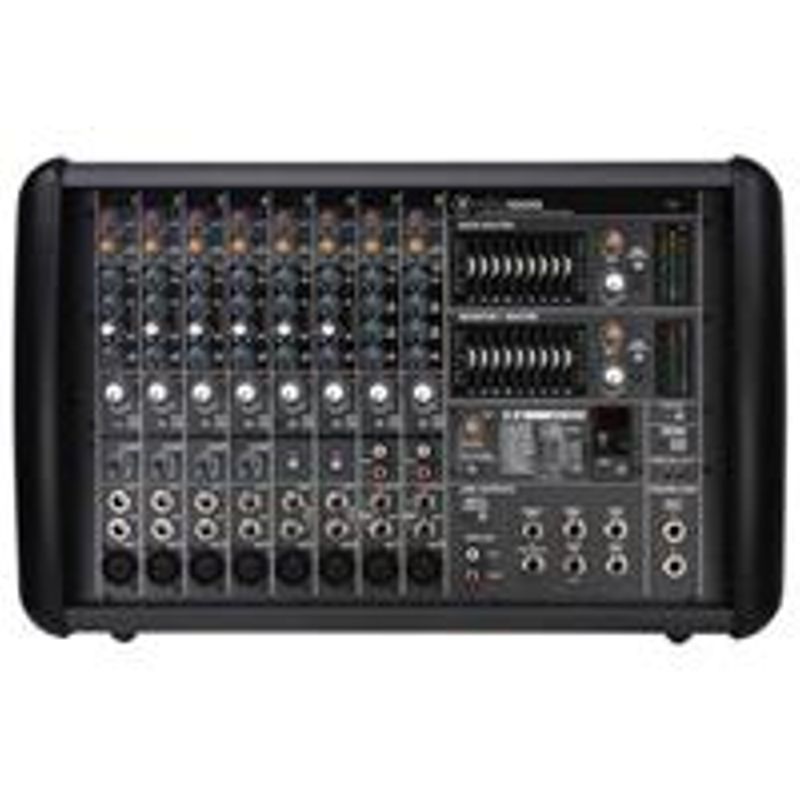 Mackie 8-Channel Powered Mixer with 32-Bit Gig Ready Effects, 1600w, 3-Band EQ