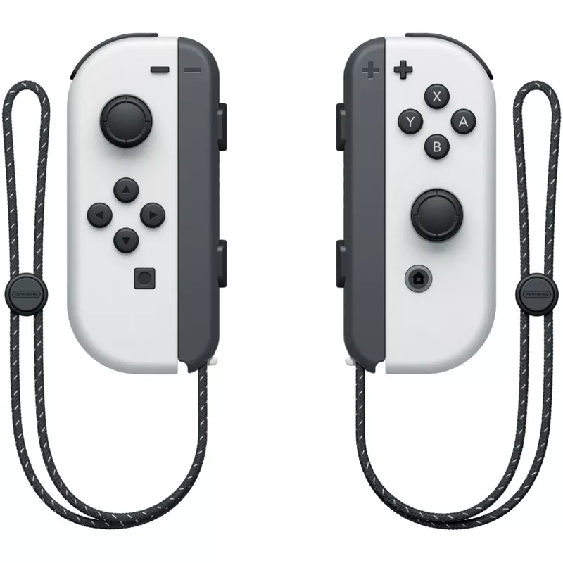 Nintendo - Switch - OLED Model w/ White Joy-Con - White