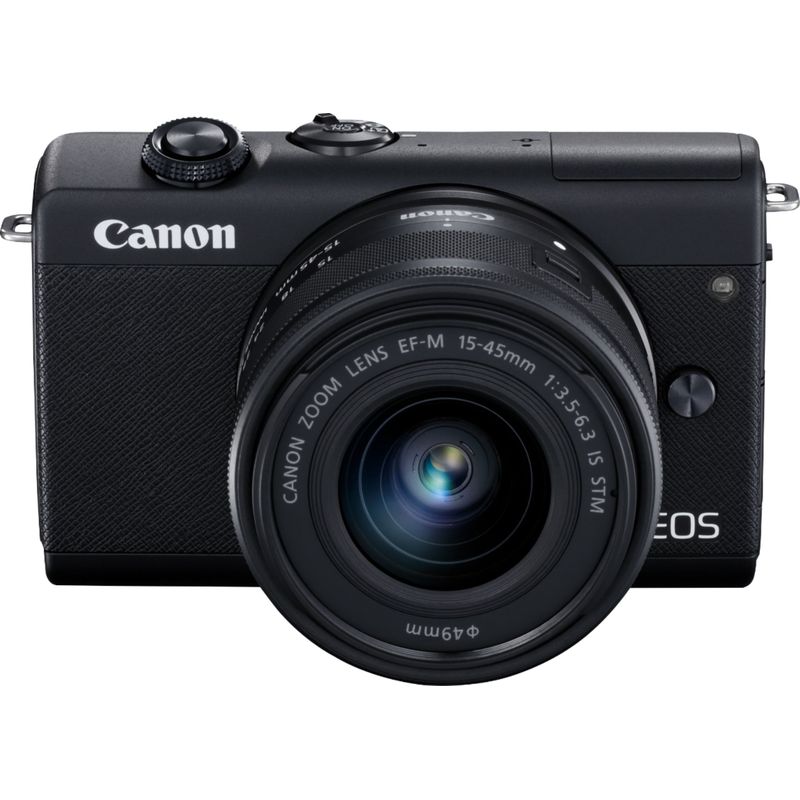 Alt View Zoom 19. Canon - EOS M200 Mirrorless Camera with EF-M 15-45mm Lens Content Creator Kit - Black