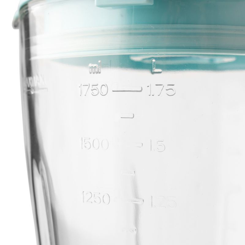 Haden Heritage 56 Ounce 5-Speed Retro Blender with Glass Jar - Turquoise