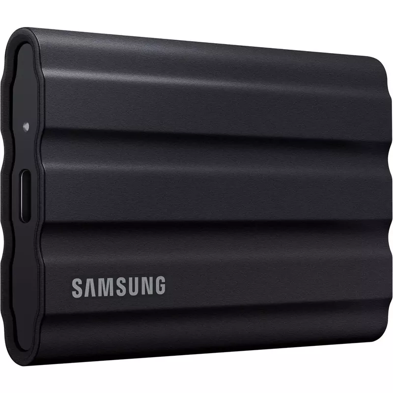 Samsung T7 Shield 1TB USB 3.2 Gen 2 Type-C Portable External SSD, Black