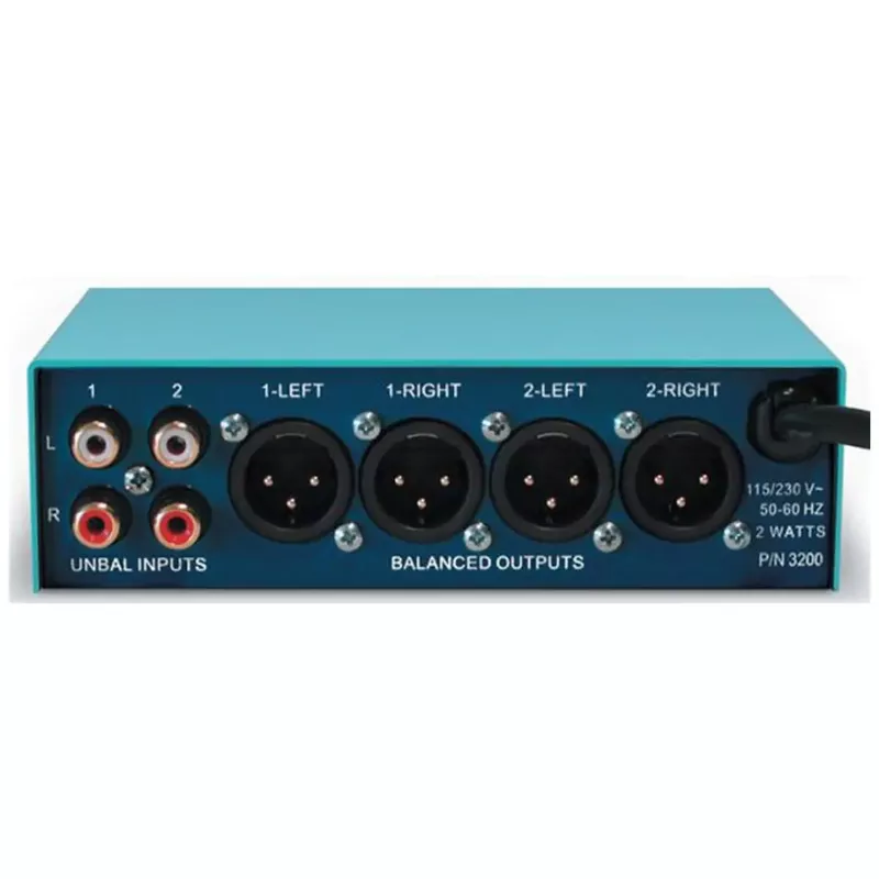 Henry Engineering TwinMatch 4-Channel Dual Stereo RCA-to-XLR Audio Interface