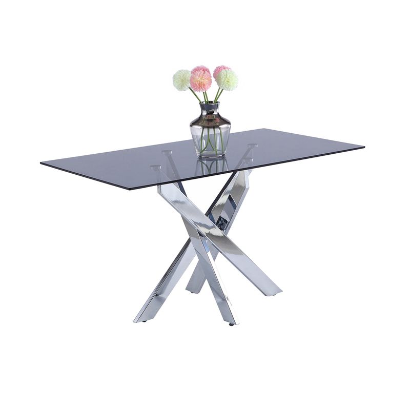 Somette Gene Table, Nook and Bench Dining Set - Grey