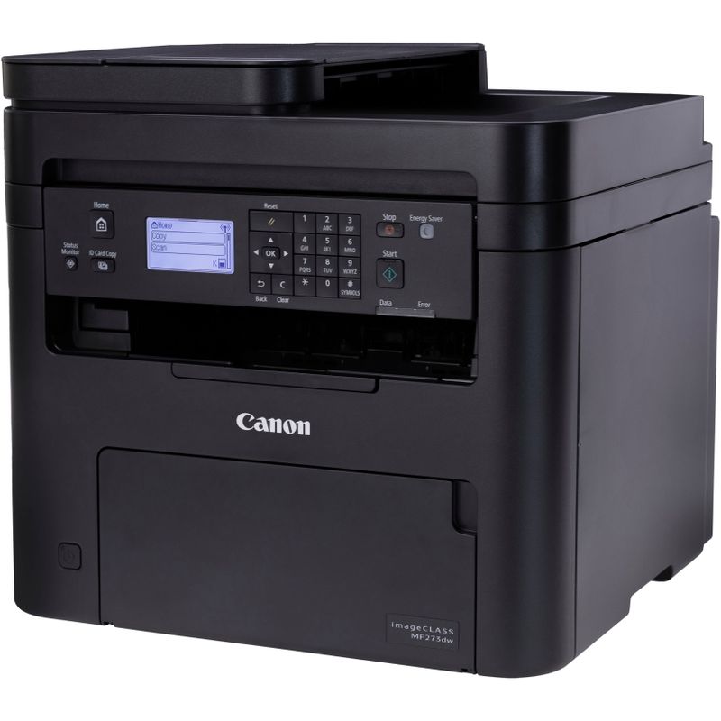 Angle Zoom. Canon - imageCLASS MF273dw Wireless Black-and-White All-In-One Laser Printer - Black