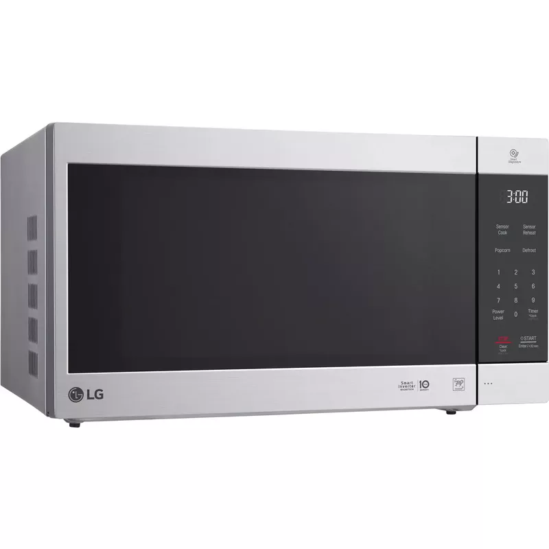 LG - NeoChef 2.0 Cu. Ft. Countertop Microwave with Sensor Cooking and EasyClean - Stainless Steel