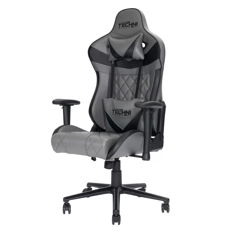 XL Ergonomic Gaming Chair, Grey