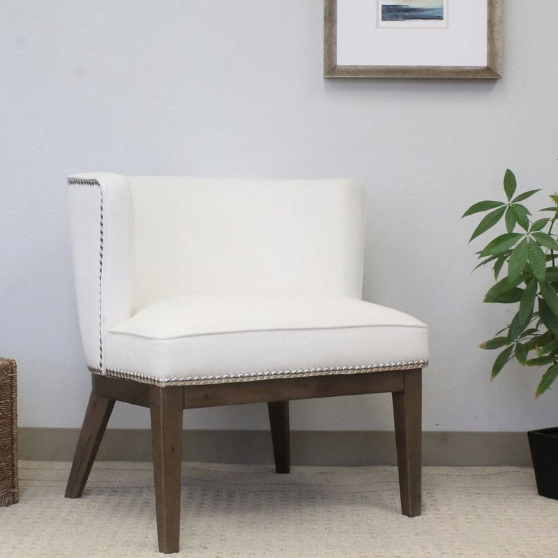 The Gray Barn Sandstone Driftwood Accent Chair - Dark Grey