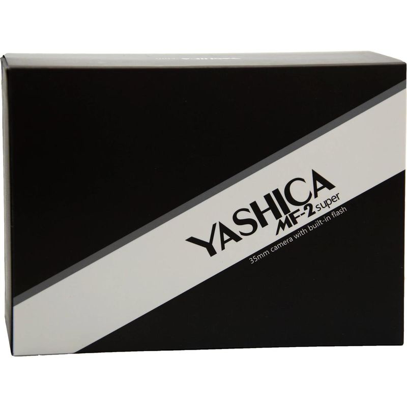Yashica MF-2 Super DX 35mm Film Camera, Black