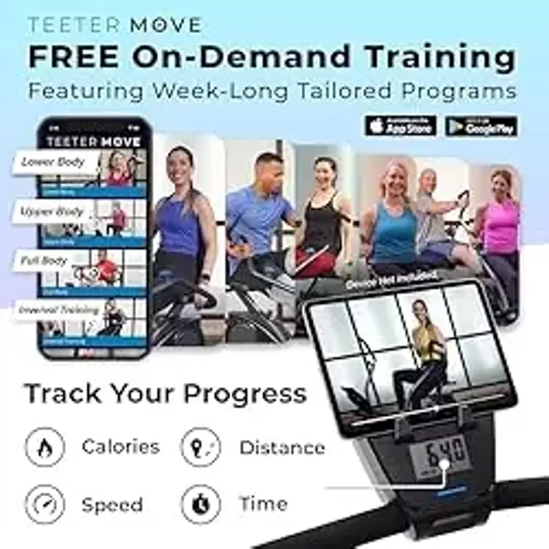 FreeStep LT1 Recumbent Cross Trainer Stepper - Zero-Impact Exercise w/Pateneted Physical Therapy Stride Technology, Whisper-Quiet, Multi-Position Arms, Free App w/Trainer-Led Workouts