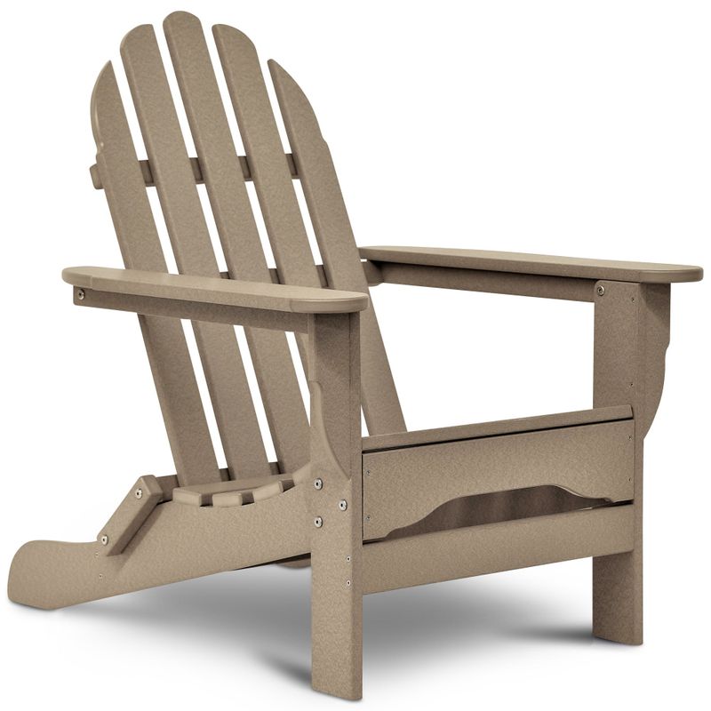 Halifax Recycled Plastic Outdoor Adirondack Chair by Havenside Home - Aruba