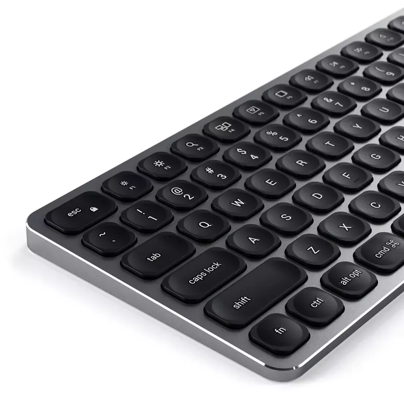 Satechi Aluminum Wired USB Keyboard for Apple Mac, Space Gray