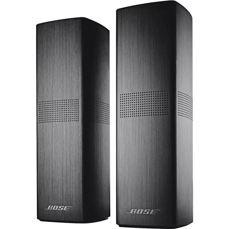 Bose - Surround Speakers 700 120-Watt Wireless Satellite Bookshelf Speakers (Pair) - Black