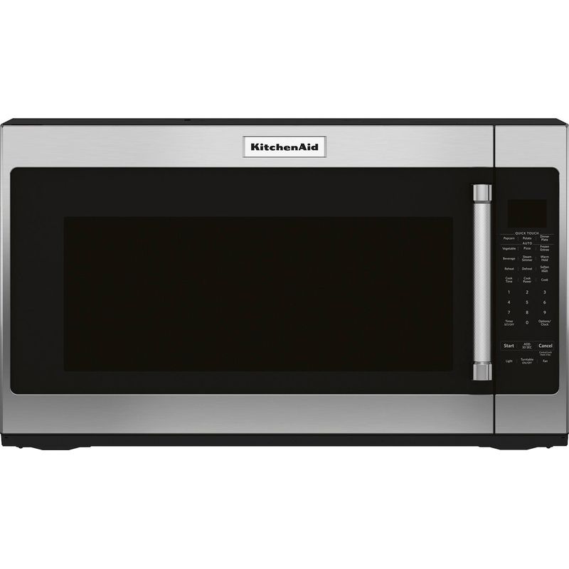 Front Zoom. KitchenAid - 2.0 Cu. Ft. Over-the-Range Microwave with Sensor Cooking - Stainless steel