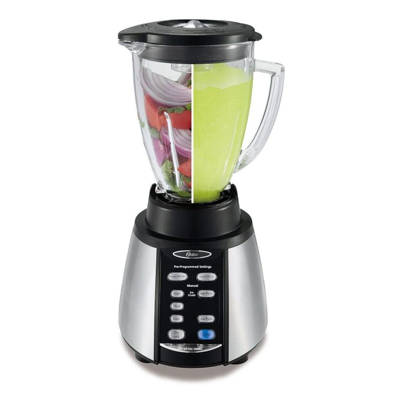 Oster 6 Cup Table Top Blender - 6 Cup - Black/Stainless Steel - 6 Cup