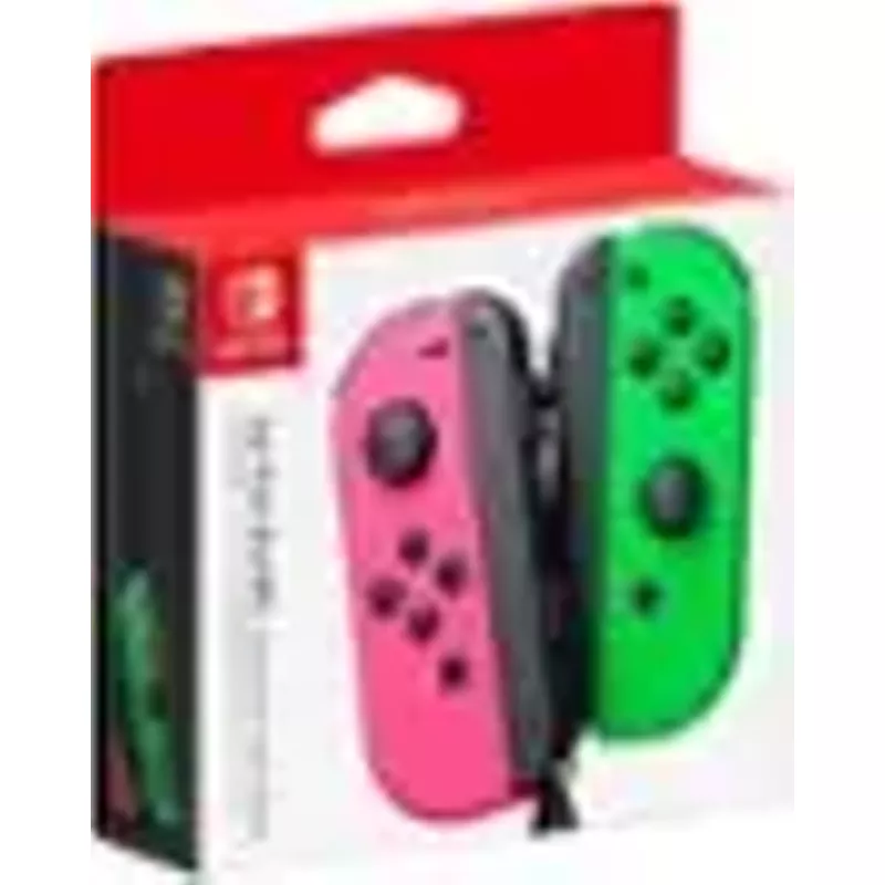 Joy-Con (L/R) Wireless Controllers for Nintendo Switch - Neon Pink/Neon Green