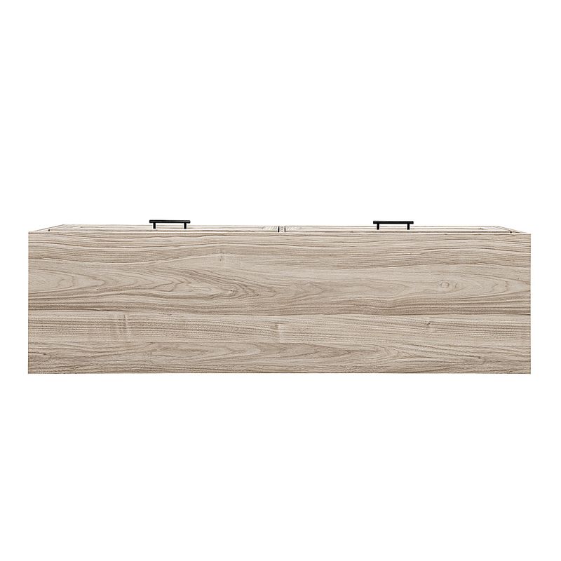 Alt View Zoom 27. Walker Edison - Contemporary 2-Drawer TV Stand for Most TVs up to 60” - Birch