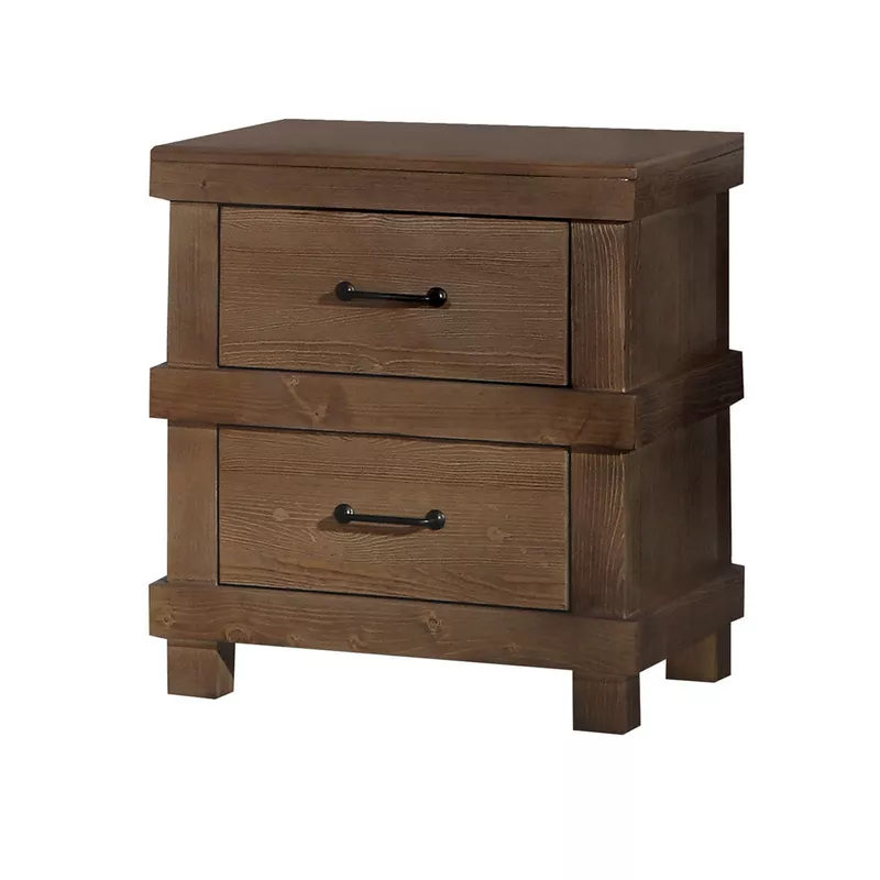 ACME Adams Nightstand, Antique Oak