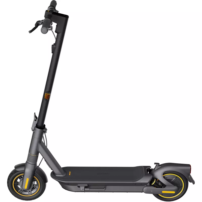 Segway - Max G2 Electric Kick Scooter Foldable w/ 43 Mile Range and 22 MPH Max Speed - Black