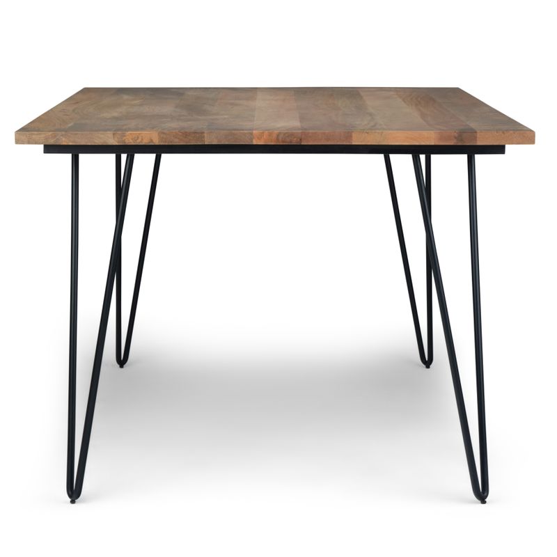 WYNDENHALL Moreno Industrial Mango Wood Dining Table - 42 inches wide