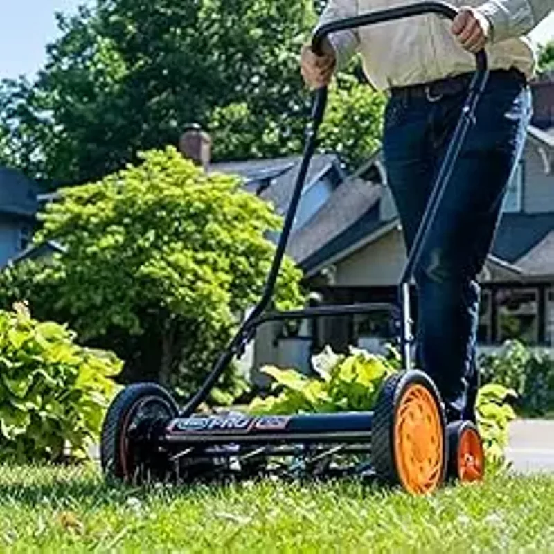 Scotts 18-Inch 7-Blade Push Manual Reel Lawn Mower
