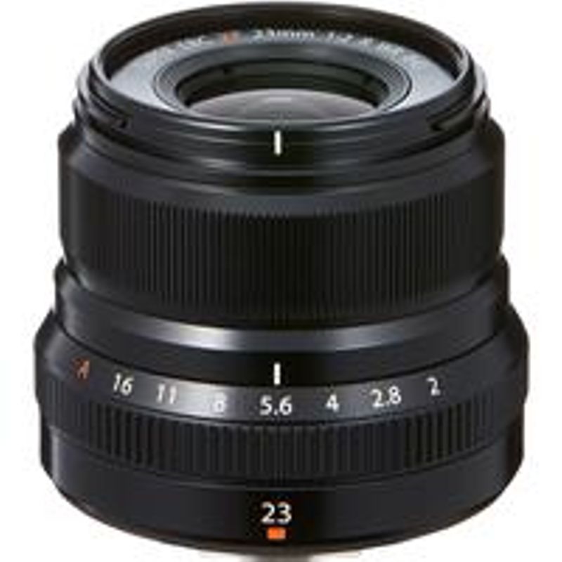 Fujifilm XF 23mm (35mm) F/2R WR Lens, Black