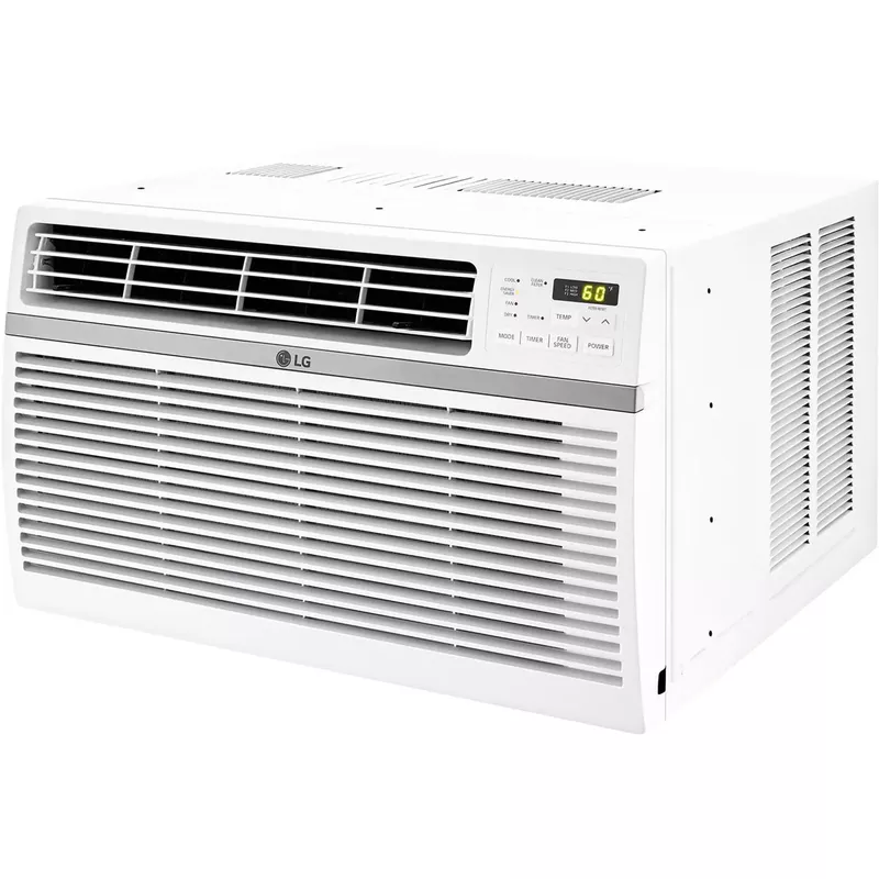 LG - 15,000 BTU 115V Window-Mounted Air Conditioner with Remote Control