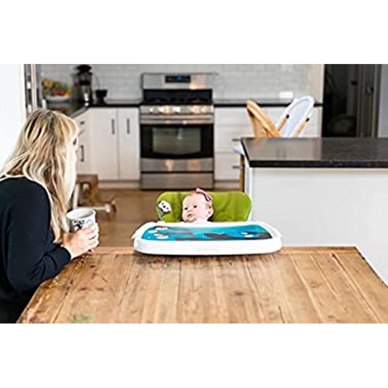 Joovy Nook NB High Chair, Newborn-Ready Reclinable Seat, Swing-Open Tray, Compact Fold, Southern Sea Otter National Park Foundation...
