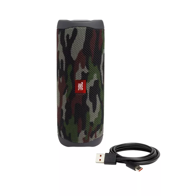 JBL Flip 5 Waterproof Portable Speaker Squad Camo